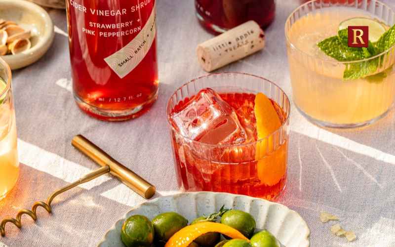 Fruit Vinegars and Shrubs for Layered Sweetness and Acidity