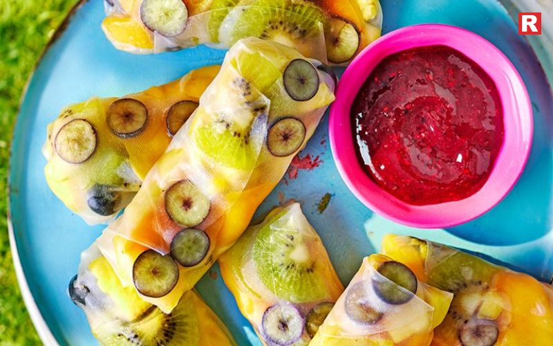 Fruit and Nut Dessert Rolls