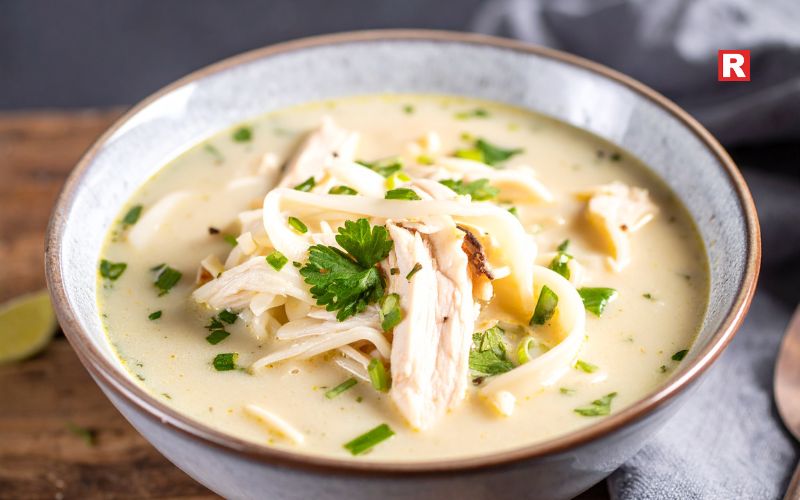 Garlic Ginger Chicken Soup