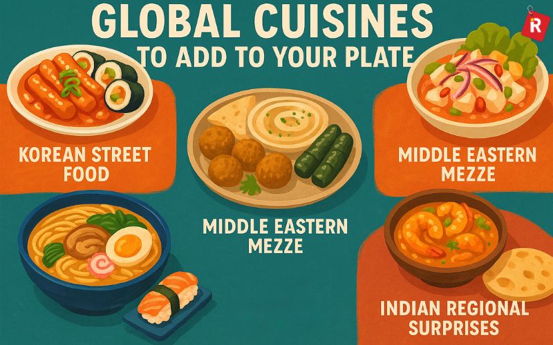 Global Cuisines to Add to Your Plate