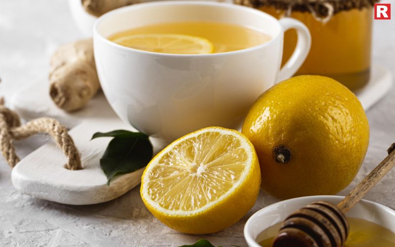 Green Tea with Lemon and Honey