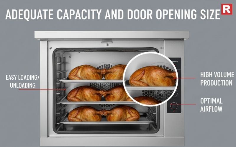 4. Adequate Capacity and Door Opening Size