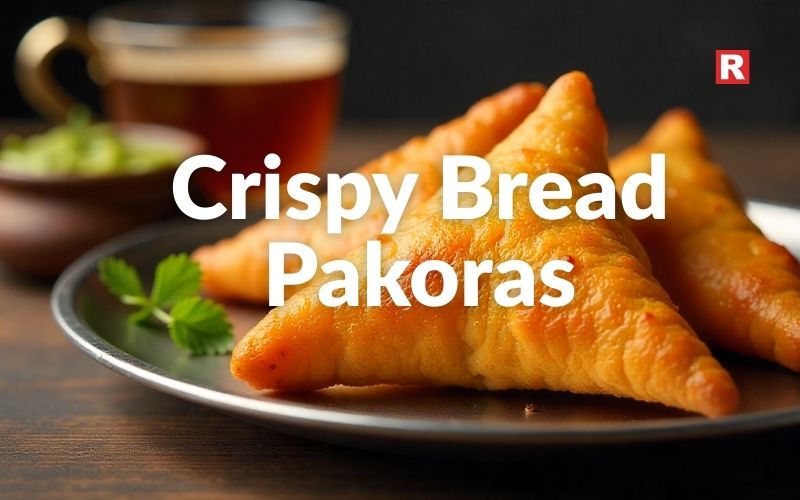 5. Crispy Bread Pakoras