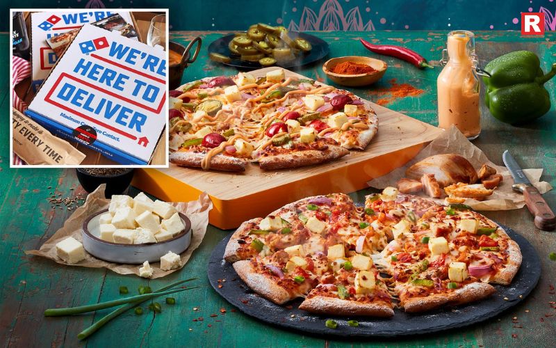 Indi Tandoori Paneer / Chicken Tikka Pizza