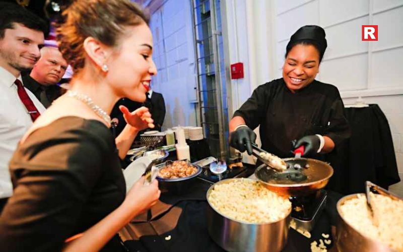 Interactive and Live Food Stations