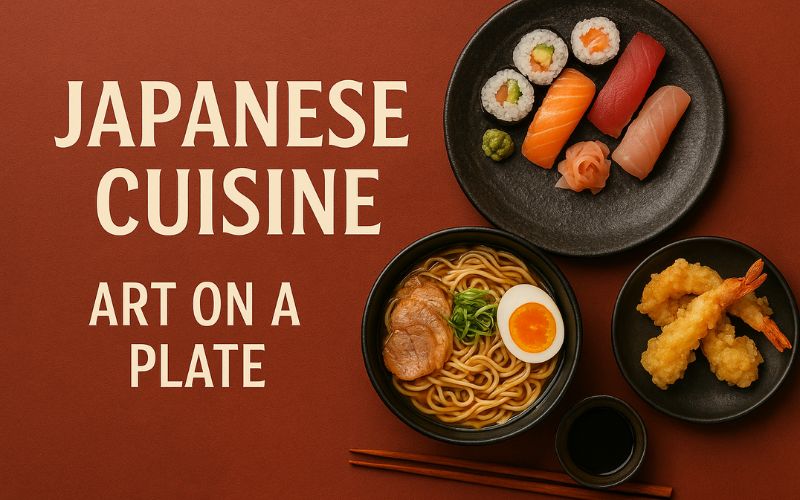 Japanese Cuisine: Art on a Plate