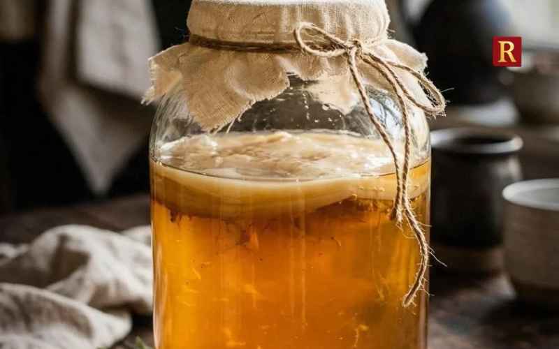 Kombucha for Fermented Acidity and Natural Carbonation