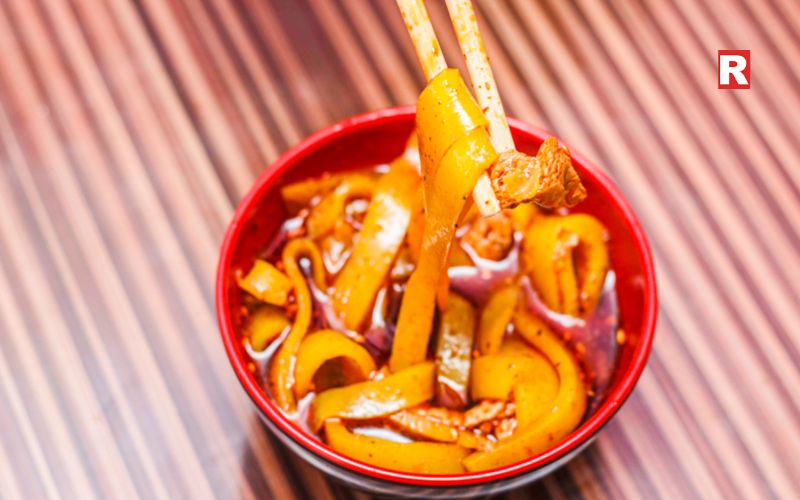 Laphing (Spicy Cold Noodles Trend)