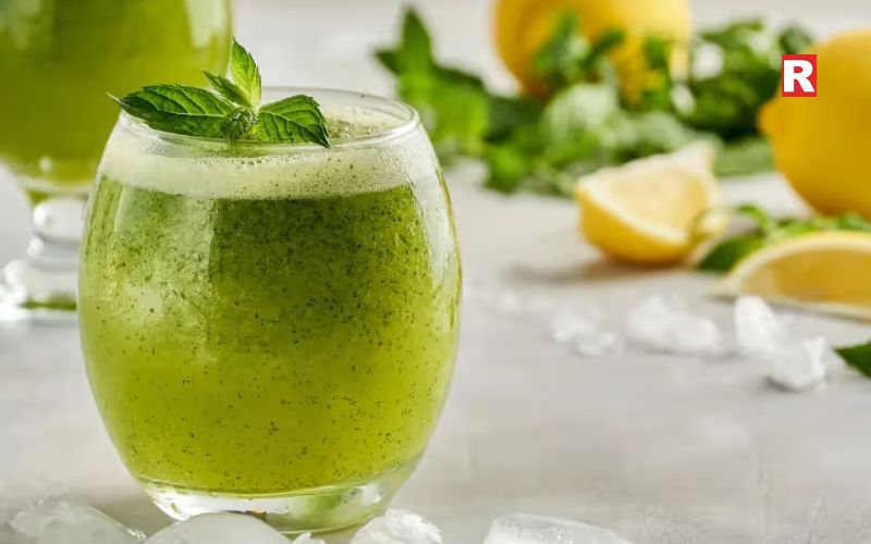Lemon Mint Cooler (No Added Sugar)