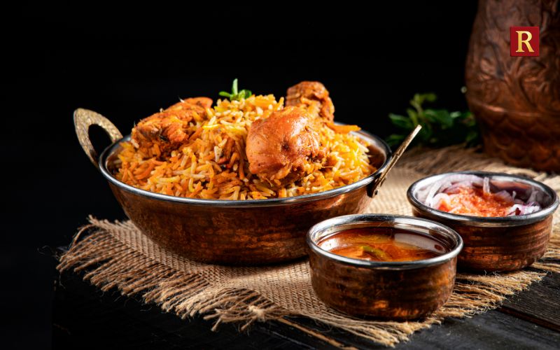 Lucknowi Biryani Follows the Pakki Dum Method