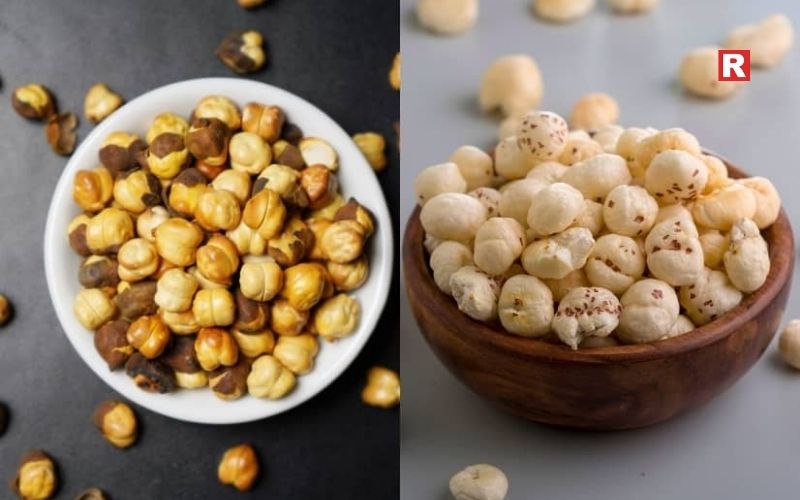 Makhana and Roasted Chana