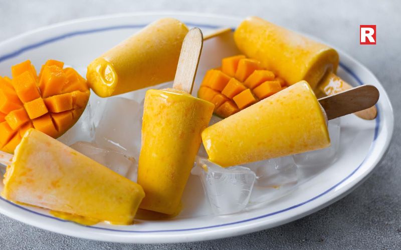 Mango Kulfi or Mango Ice Cream