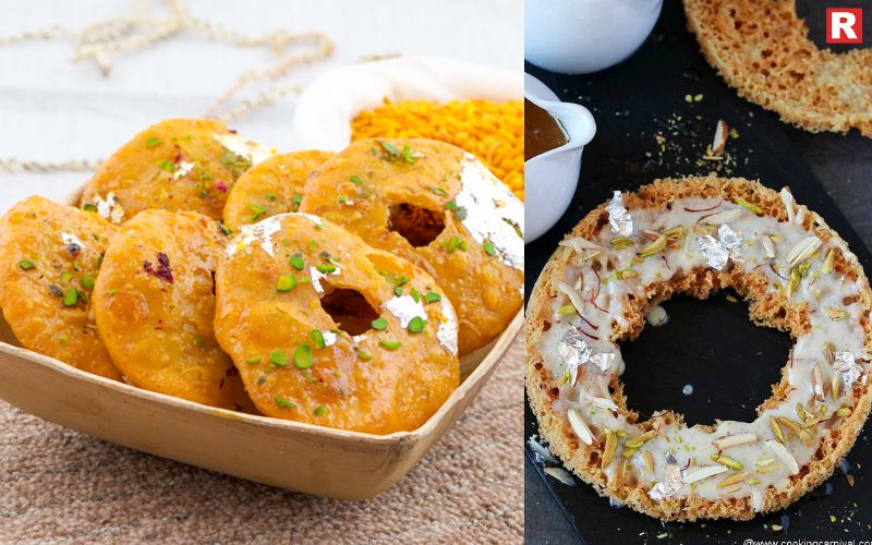 Mawa Kachori and Ghevar