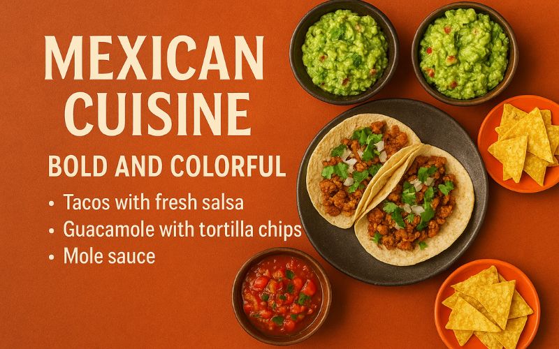 Mexican Cuisine: Bold and Colorful