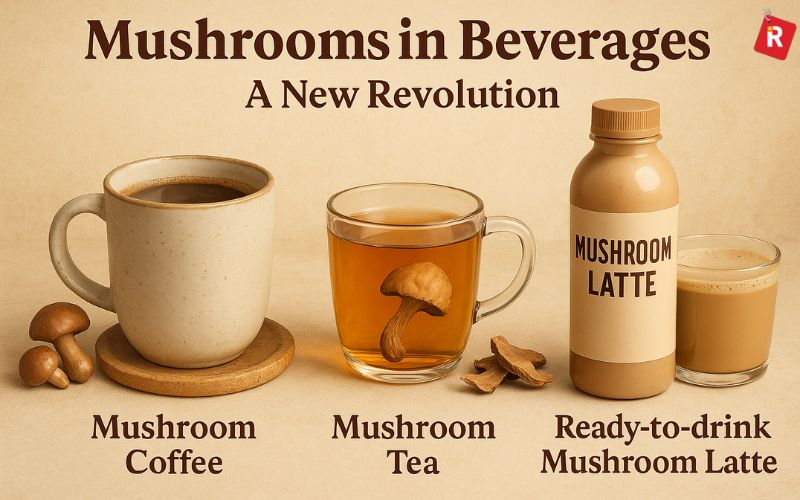 Mushrooms in Beverages: A New Revolution