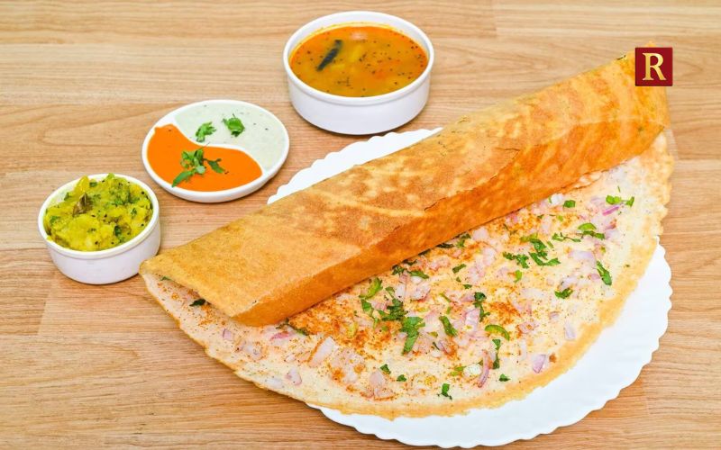 Onion Dosa – Telangana and Andhra Pradesh