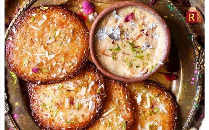 Oversized Indian Desserts