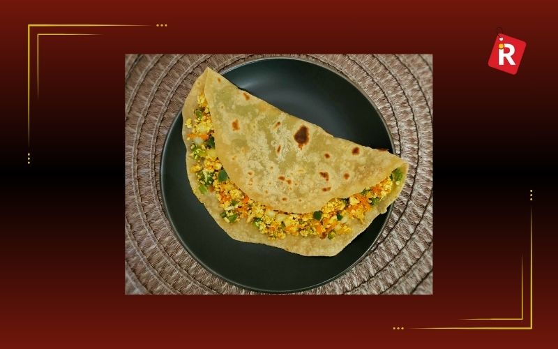 Paneer Bhurji with Multigrain Roti