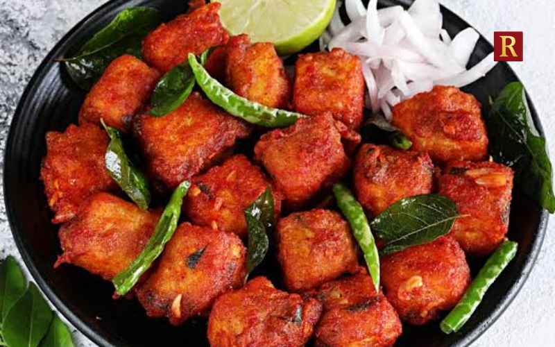 Paneer Pakoda and Paneer 65