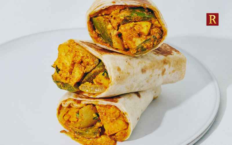 Paneer Rolls and Wraps