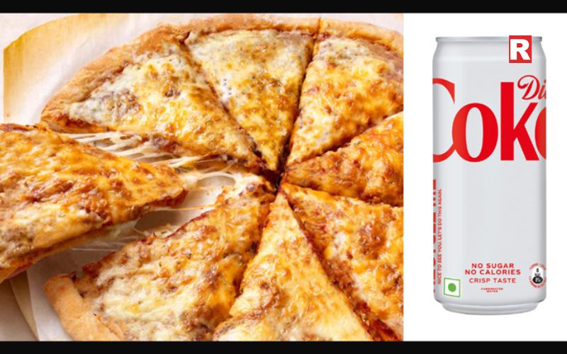 Pizza and Diet Coke