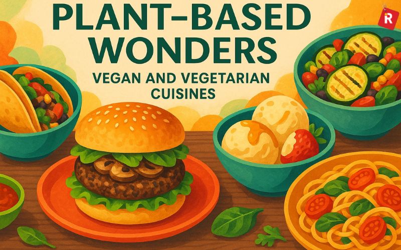 Plant-Based Wonders – Vegan and Vegetarian Cuisines