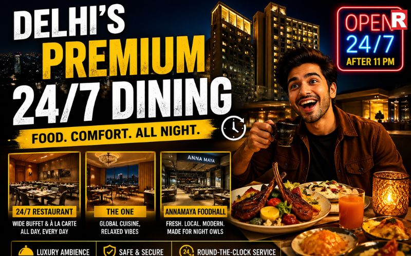 Premium 24/7 Dining for a Comfortable Experience