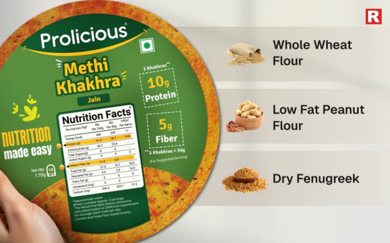 Prolicious Methi Khakhra