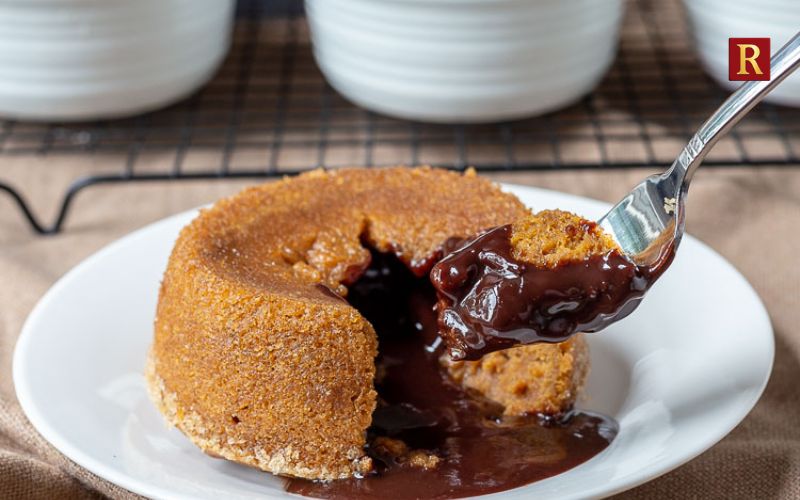 Pumpkin Chocolate Lava Cake