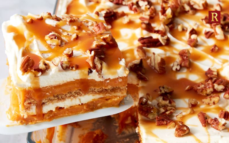 Pumpkin Dessert Lasagna