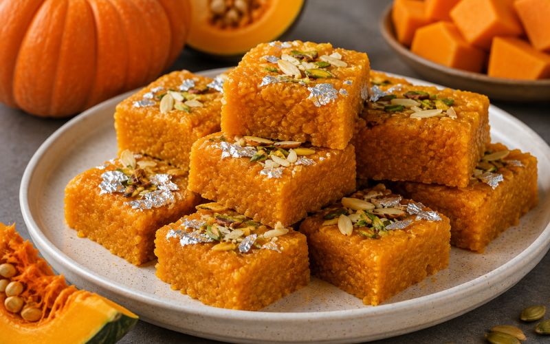 Pumpkin Kalakand