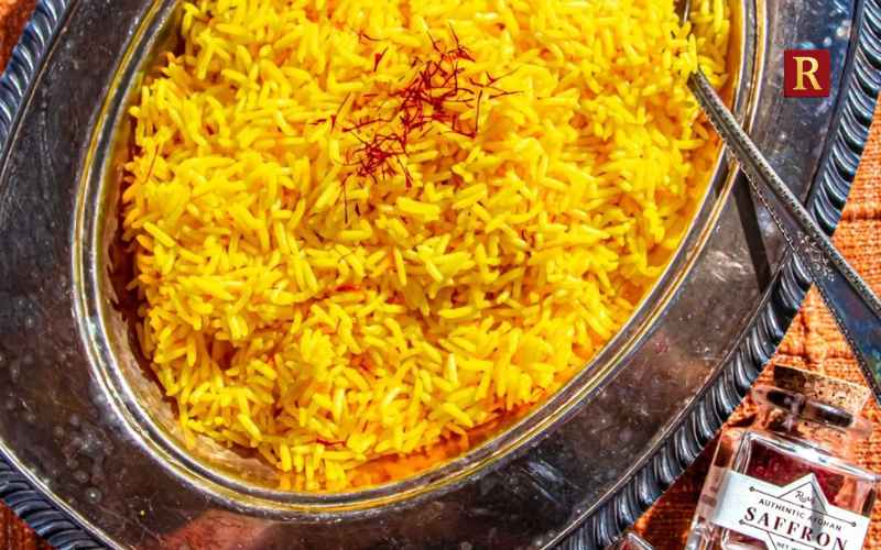 Saffron Rice: When a Few Threads Matter
