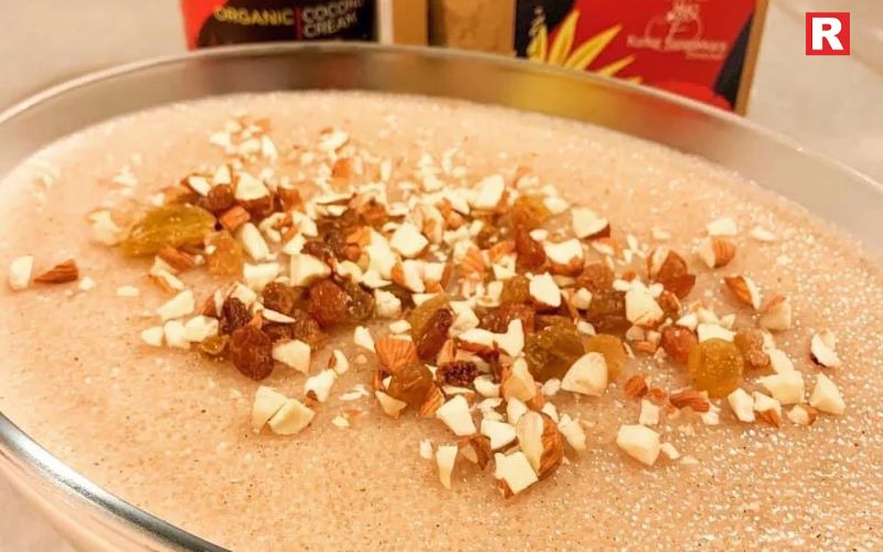 Sago and Jaggery Pudding