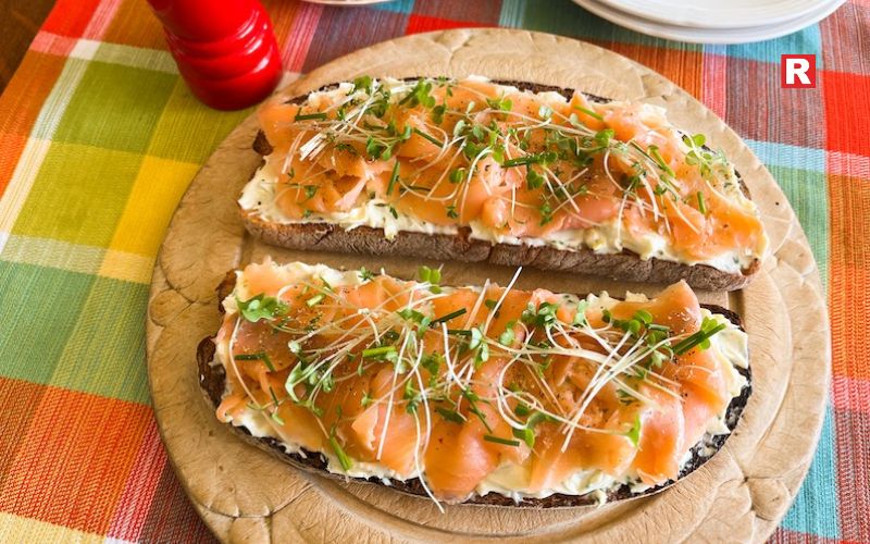 Salmon Open Sandwich