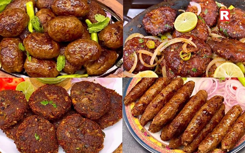 Seekh Kebabs and Shami Kebabs