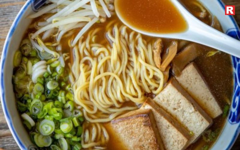 Shoyu Ramen with Mixed Veggies