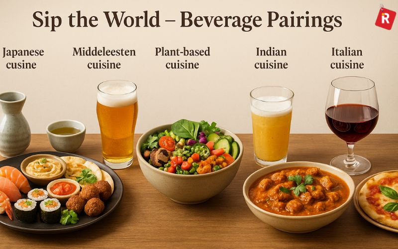 Sip the World – Beverage Pairings