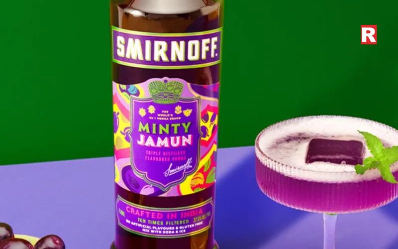 Smirnoff Minty Jamun with Indian Street Food