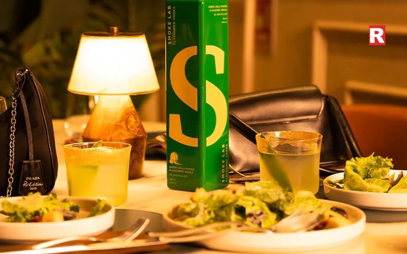Smoke Vodka with Tandoor Dishes