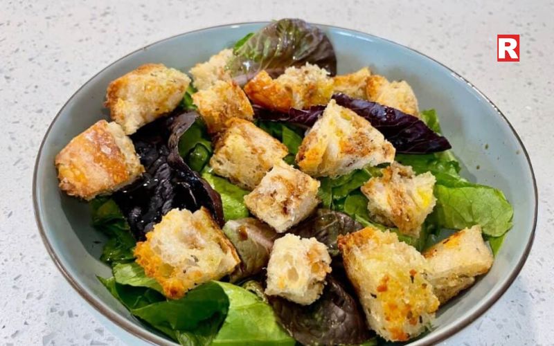 Sourdough Croutons and Salads