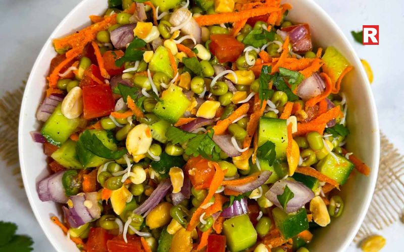 Sprouts and Vegetable Bowl