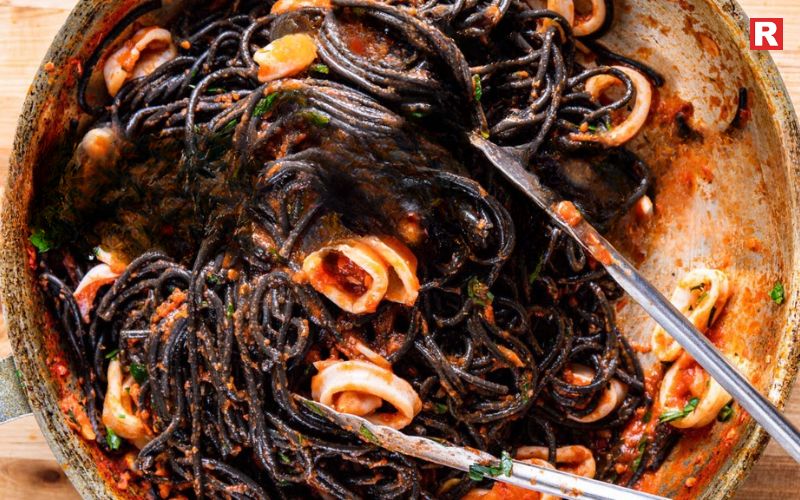 Squid Ink Pasta (Italy)