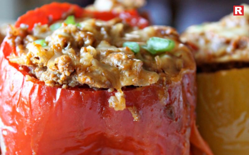 Stuffed Bell Peppers (Microwave Version)