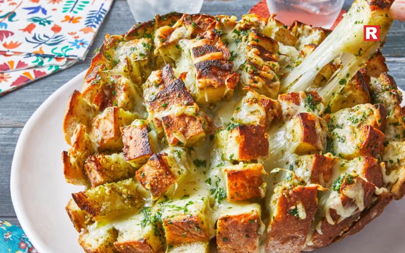 Stuffed Cheese Garlic Bread or Pull-Apart Bread