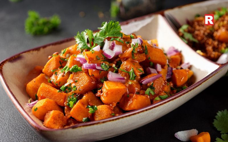 Sweet Potato Chaat