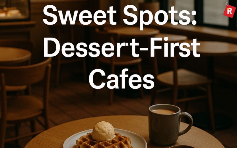 Sweet Spots: Dessert-First Cafes