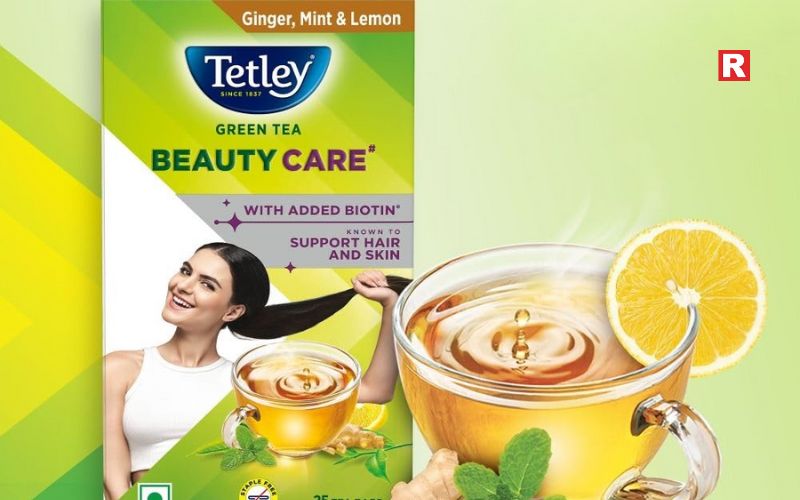 Tetley Green Tea (Lemon & Honey, Tulsi)