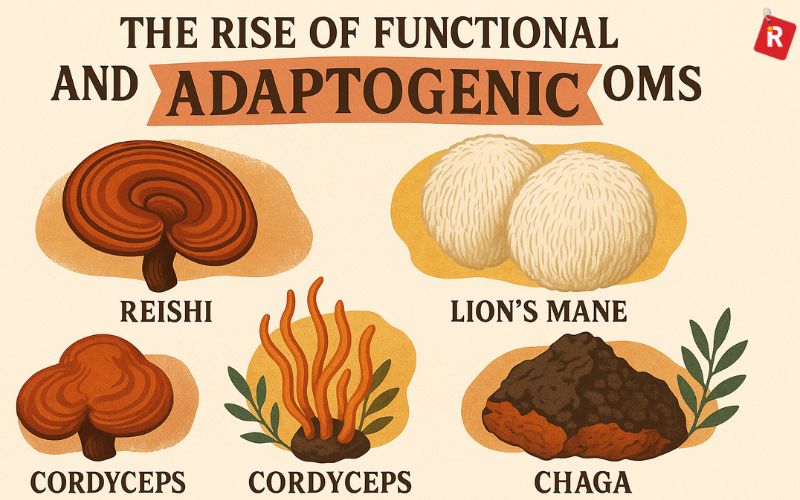 The Rise of Functional and Adaptogenic Mushrooms