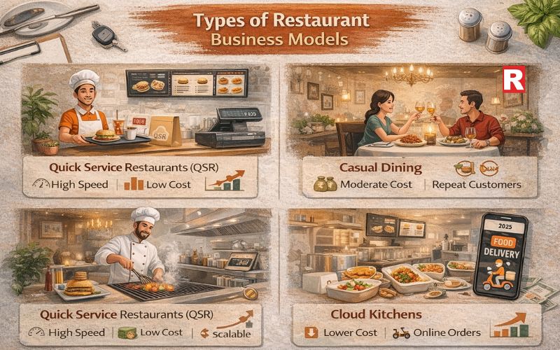 Types of Restaurant Business Models