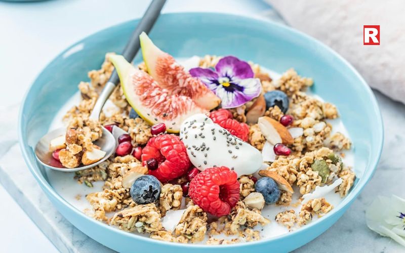 Vegan Almond Milk Muesli